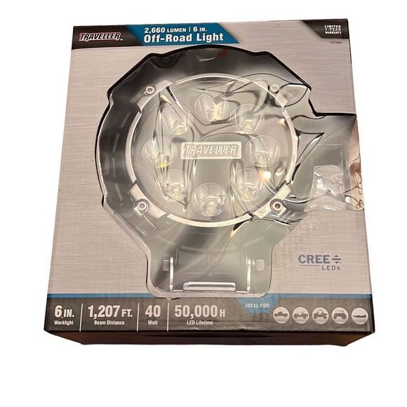 Traveller 2,660‎ Lumen Off-Road Light NIB - Picture 1 of 4